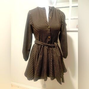 Flared Button Up Long Sleeve